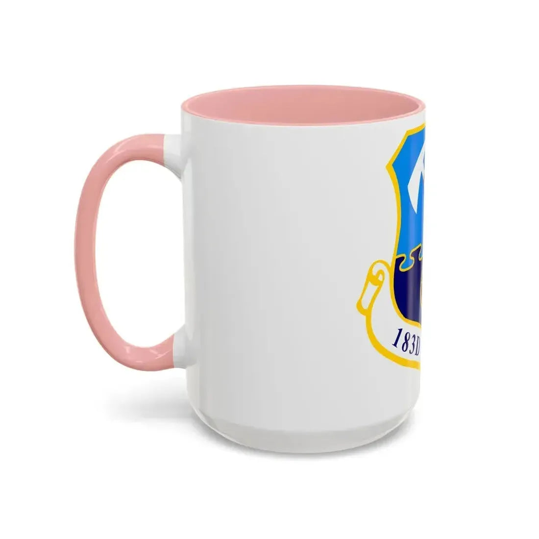 183d Wing emblem (U.S. Air Force) Accent Coffee Mug - Go Mug Yourself