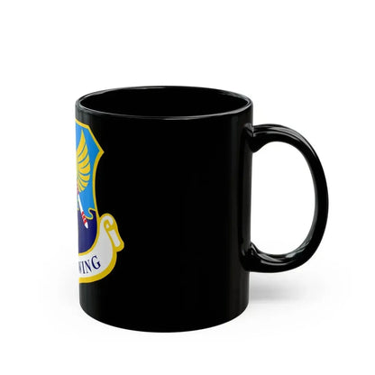 183d Wing emblem (U.S. Air Force) Black Coffee Mug - Go Mug Yourself