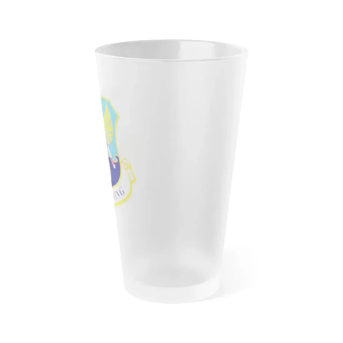 183d Wing (U.S. Air Force) Frosted Pint Glass 16oz - Go Mug Yourself