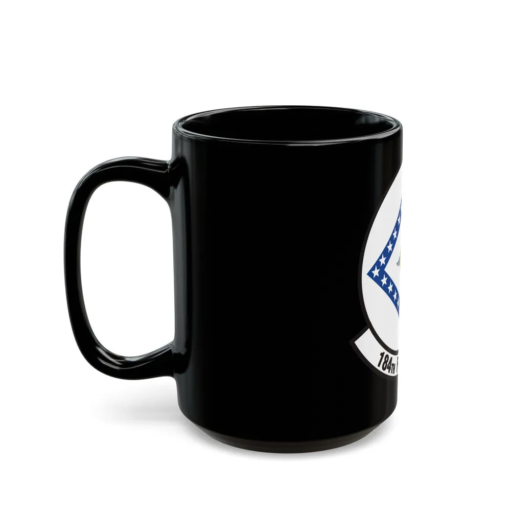 184 Fighter Squadron (U.S. Air Force) Black Coffee Mug-Go Mug Yourself