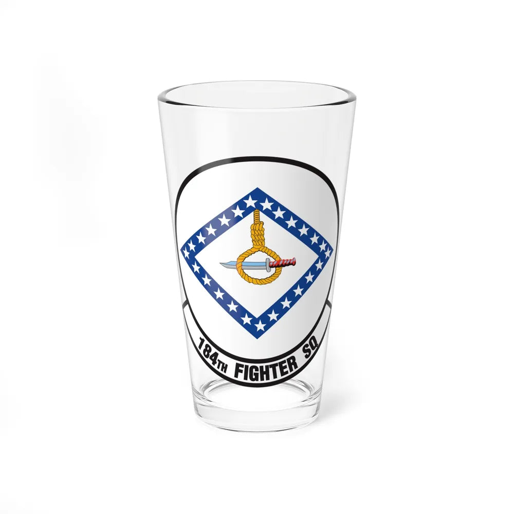 184 Fighter Squadron (U.S. Air Force) Pint Glass 16oz-16oz-Go Mug Yourself