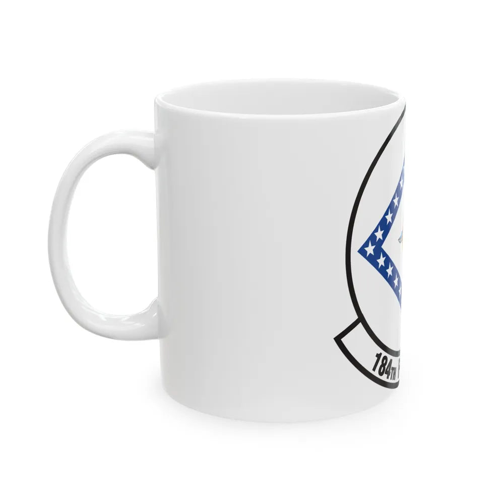 184 Fighter Squadron (U.S. Air Force) White Coffee Mug-Go Mug Yourself