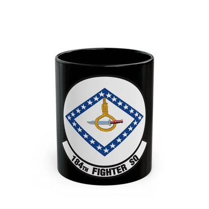 184 Fighter Squadron (U.S. Air Force) Black Coffee Mug 11oz - Go Mug Yourself