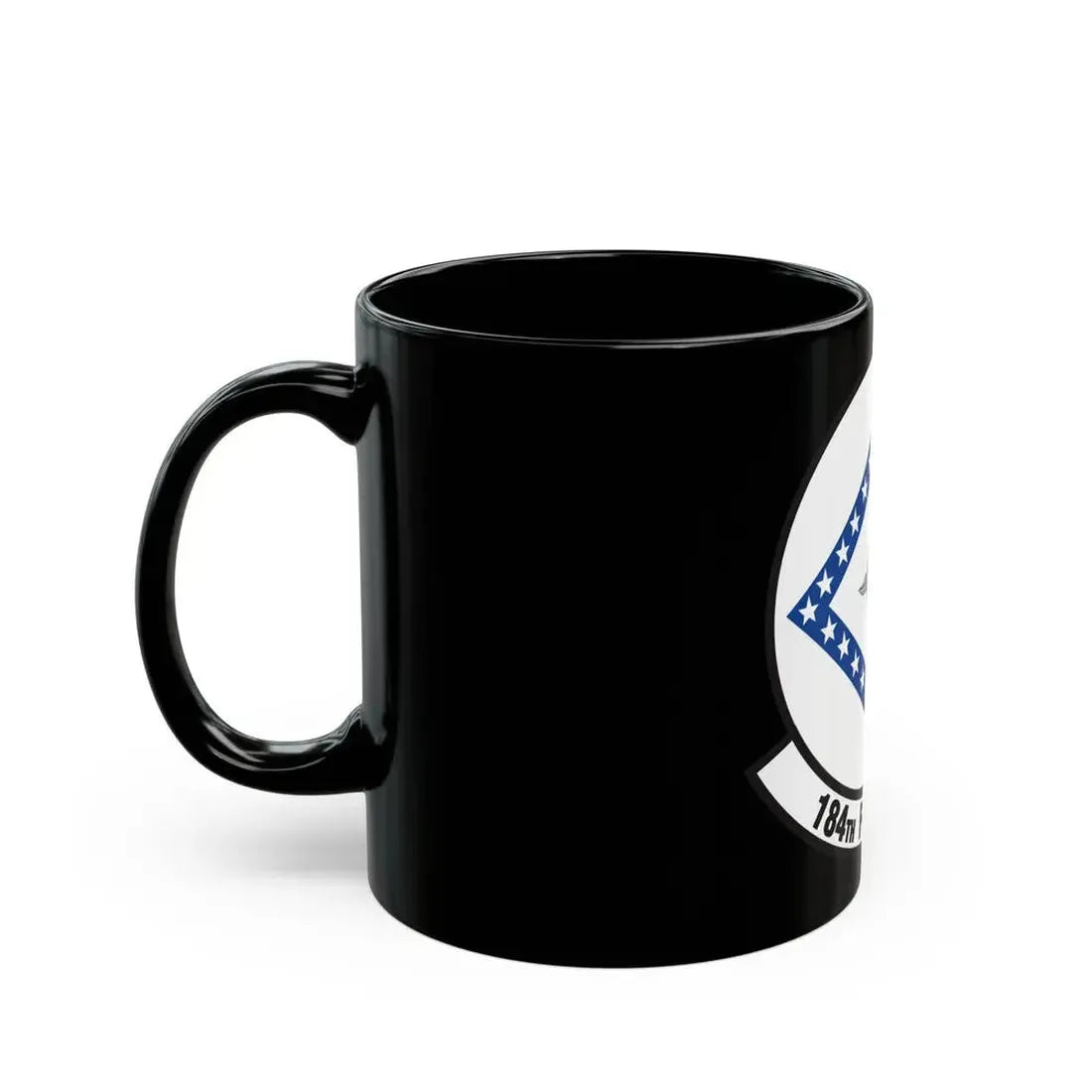 184 Fighter Squadron (U.S. Air Force) Black Coffee Mug - Go Mug Yourself