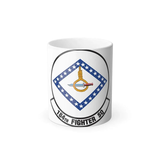 184 Fighter Squadron (U.S. Air Force) Color Changing Coffee Mug 11oz - Go Mug Yourself
