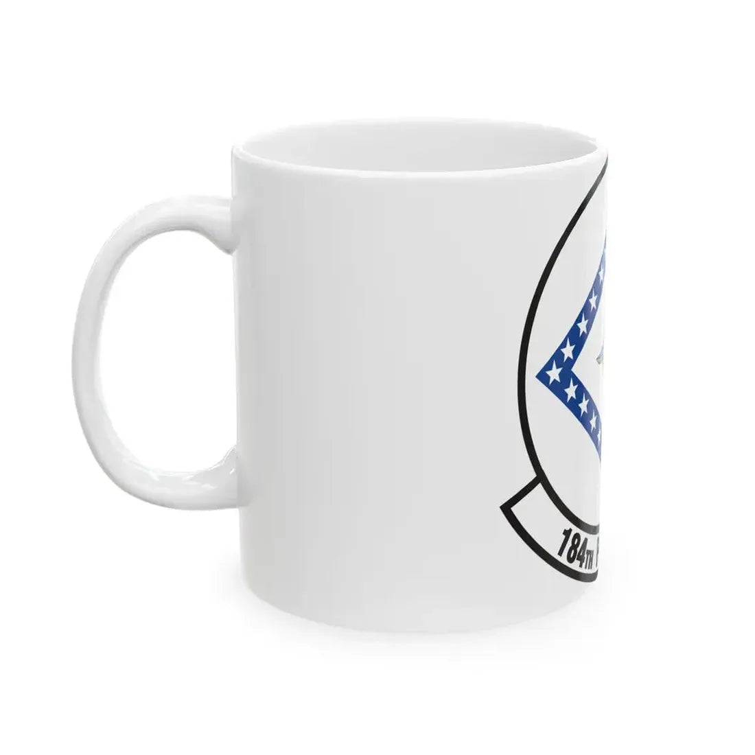 184 Fighter Squadron (U.S. Air Force) White Coffee Mug - Go Mug Yourself