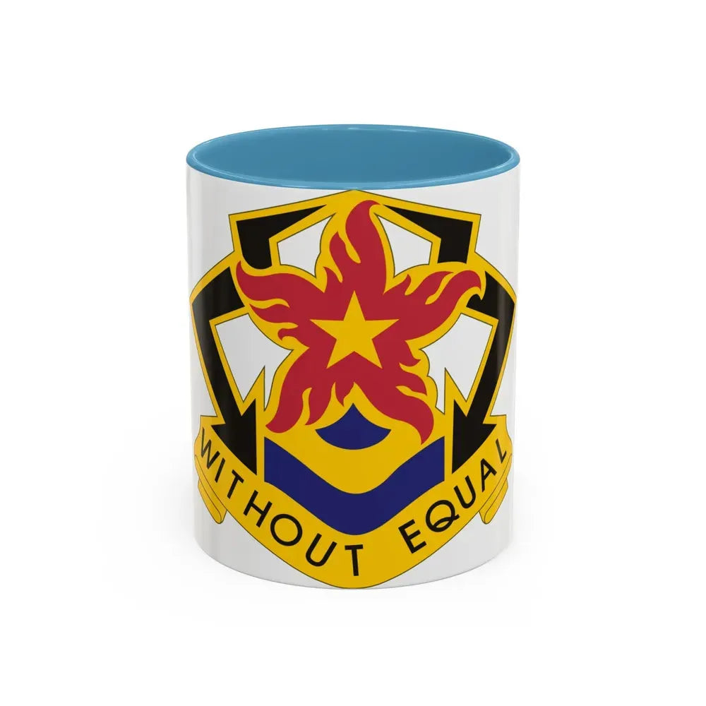 184 Ordnance Battalion (U.S. Army) Accent Coffee Mug 11oz Light Blue - Go Mug Yourself