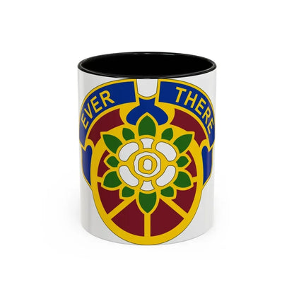 184 Sustainment Command 2 (U.S. Army) Accent Coffee Mug 11oz Black - Go Mug Yourself