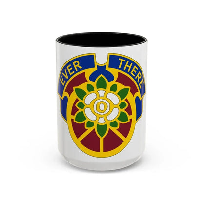 184 Sustainment Command 2 (U.S. Army) Accent Coffee Mug 15oz Black - Go Mug Yourself