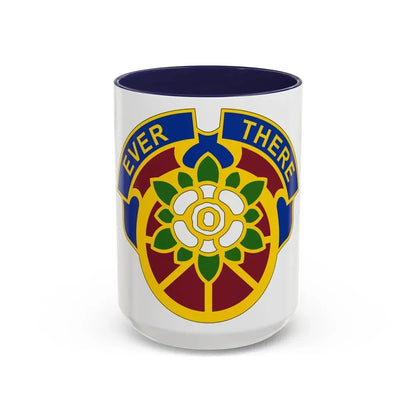 184 Sustainment Command 2 (U.S. Army) Accent Coffee Mug 15oz Navy - Go Mug Yourself