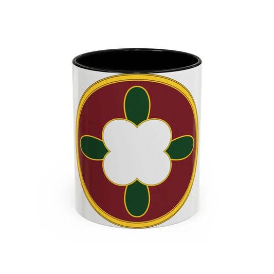 184 Sustainment Command 3 (U.S. Army) Accent Coffee Mug 11oz Black - Go Mug Yourself