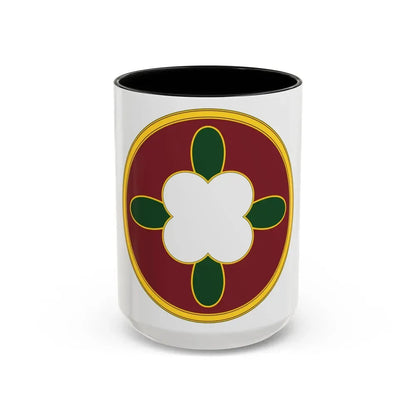 184 Sustainment Command 3 (U.S. Army) Accent Coffee Mug 15oz Black - Go Mug Yourself