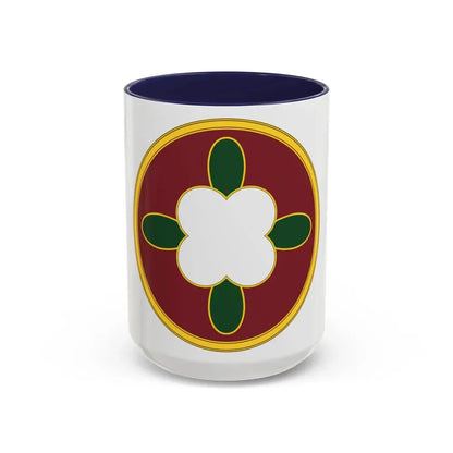 184 Sustainment Command 3 (U.S. Army) Accent Coffee Mug 15oz Navy - Go Mug Yourself