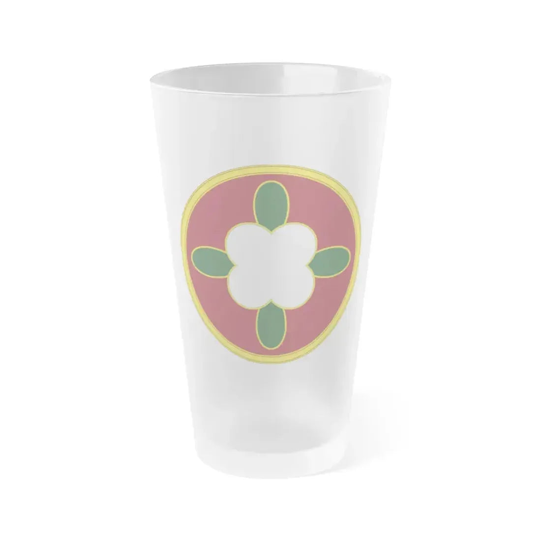 184 Sustainment Command 3 (U.S. Army) Frosted Pint Glass 16oz Default Title - Go Mug Yourself