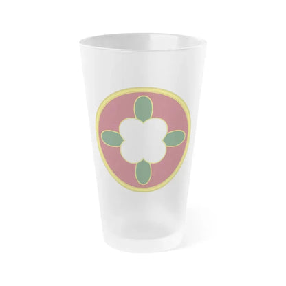 184 Sustainment Command 3 (U.S. Army) Frosted Pint Glass 16oz Default Title - Go Mug Yourself
