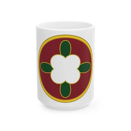 184 Sustainment Command 3 (U.S. Army) White Coffee Mug 15oz - Go Mug Yourself
