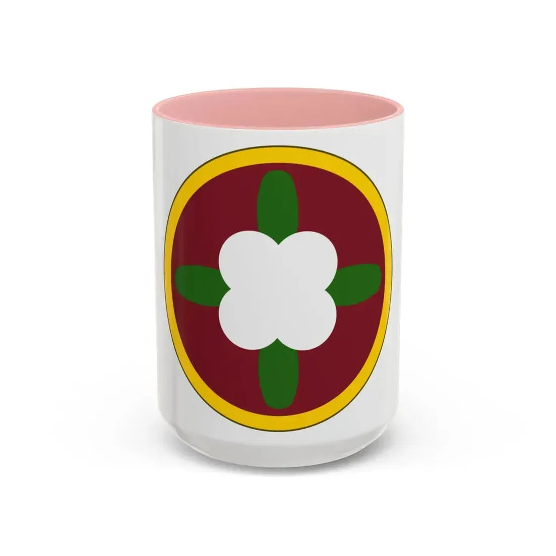 184 Sustainment Command (U.S. Army) Accent Coffee Mug 15oz Pink - Go Mug Yourself