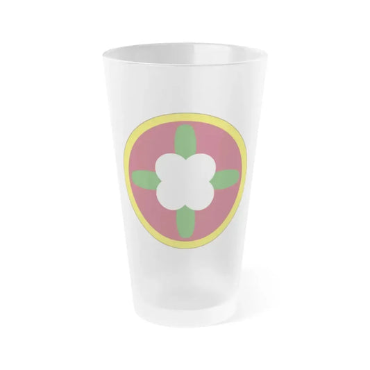 184 Sustainment Command (U.S. Army) Frosted Pint Glass 16oz Default Title - Go Mug Yourself