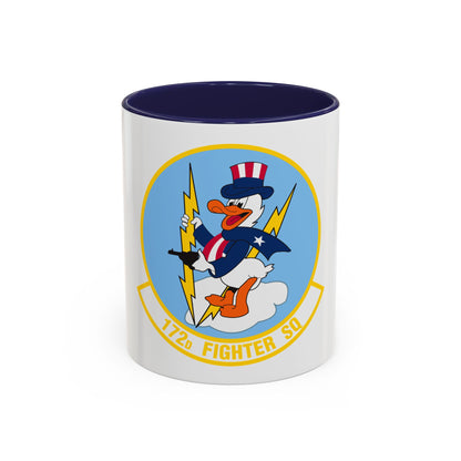 172 Fighter Squadron (U.S. Air Force) Accent Coffee Mug