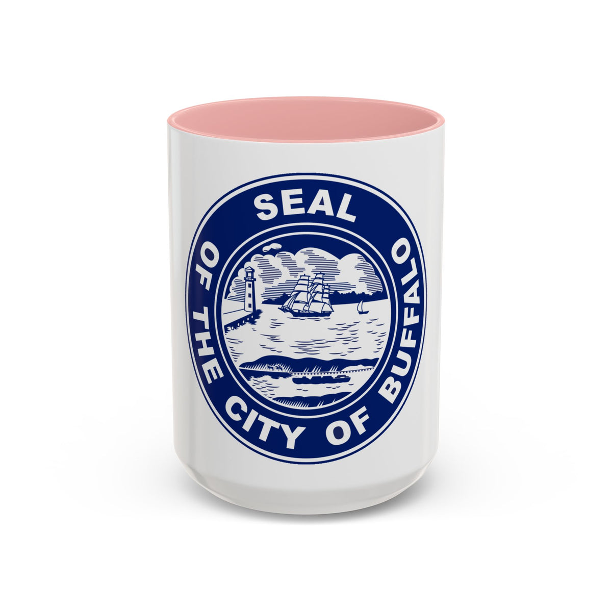 Seal of Buffalo New York - Accent Coffee Mug