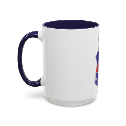 142nd Infantry Regiment (U.S. Army) Accent Coffee Mug