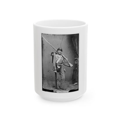 A Union Volunteer (U.S. Civil War) White Coffee Mug