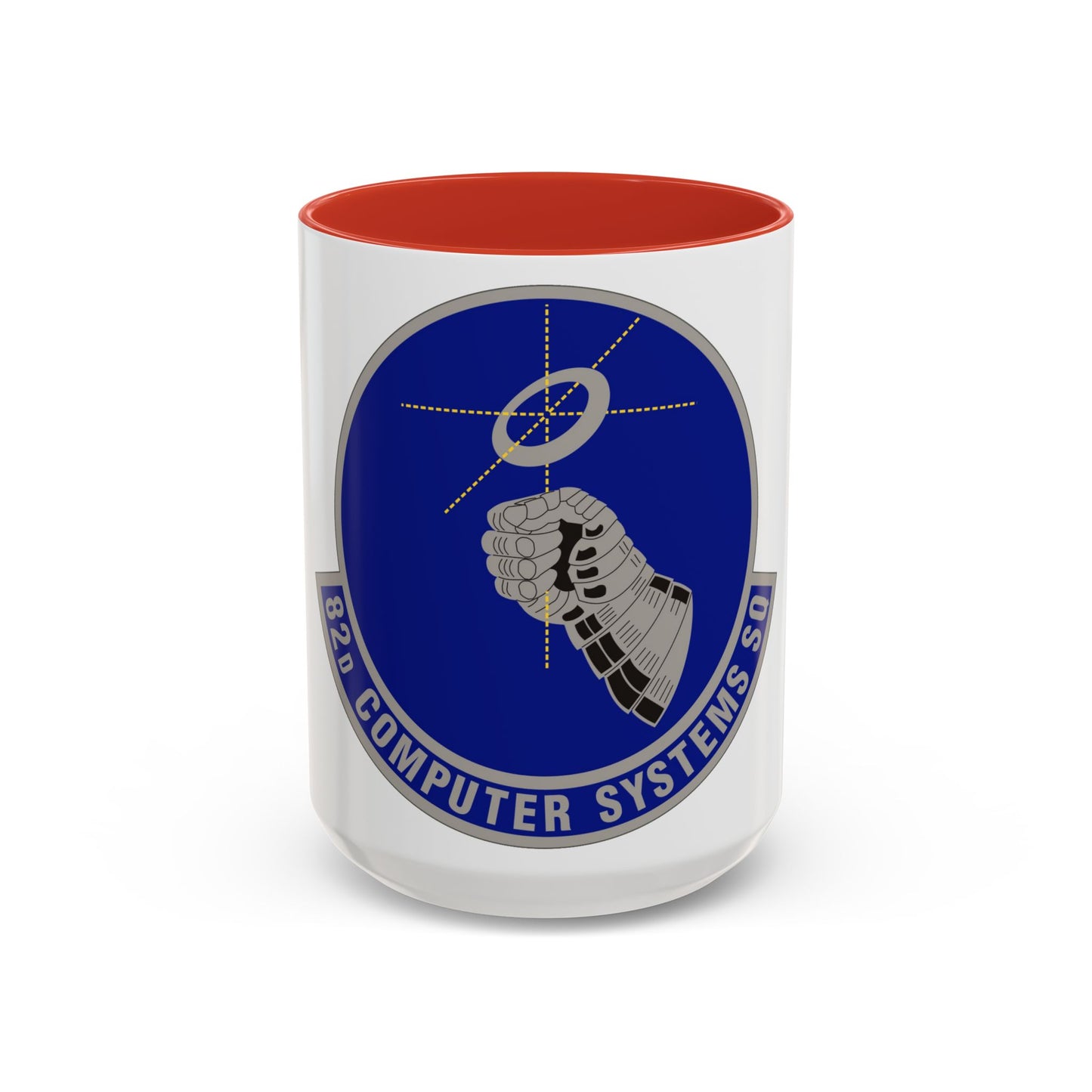 82d Computer Systems Squadron (U.S. Air Force) Accent Coffee Mug