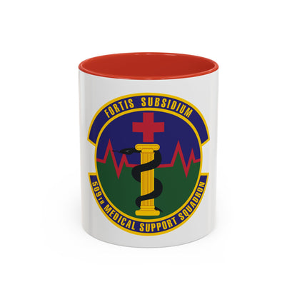 509th Medical Support Squadron (U.S. Air Force) Accent Coffee Mug