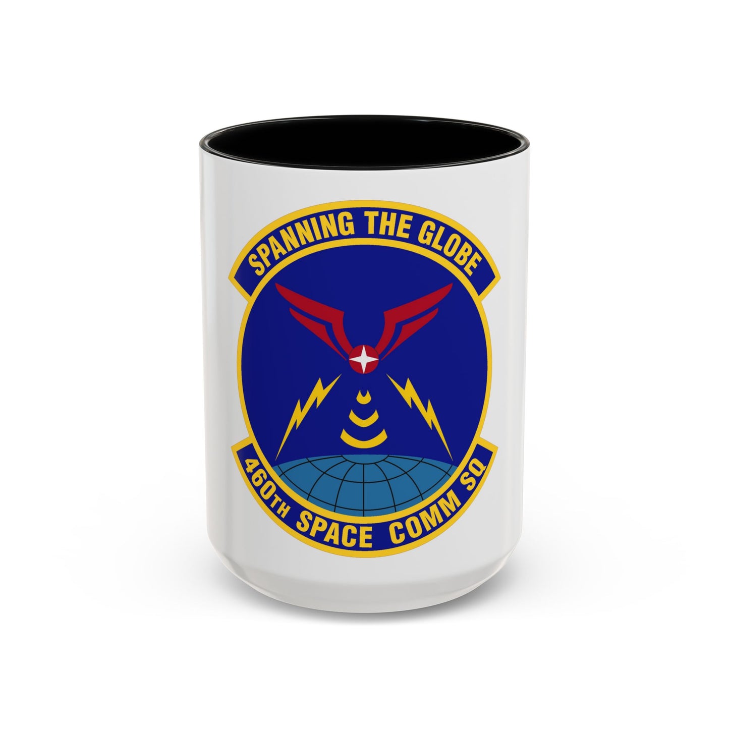 460th Space Communications Squadron (U.S. Air Force) Accent Coffee Mug