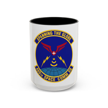460th Space Communications Squadron (U.S. Air Force) Accent Coffee Mug