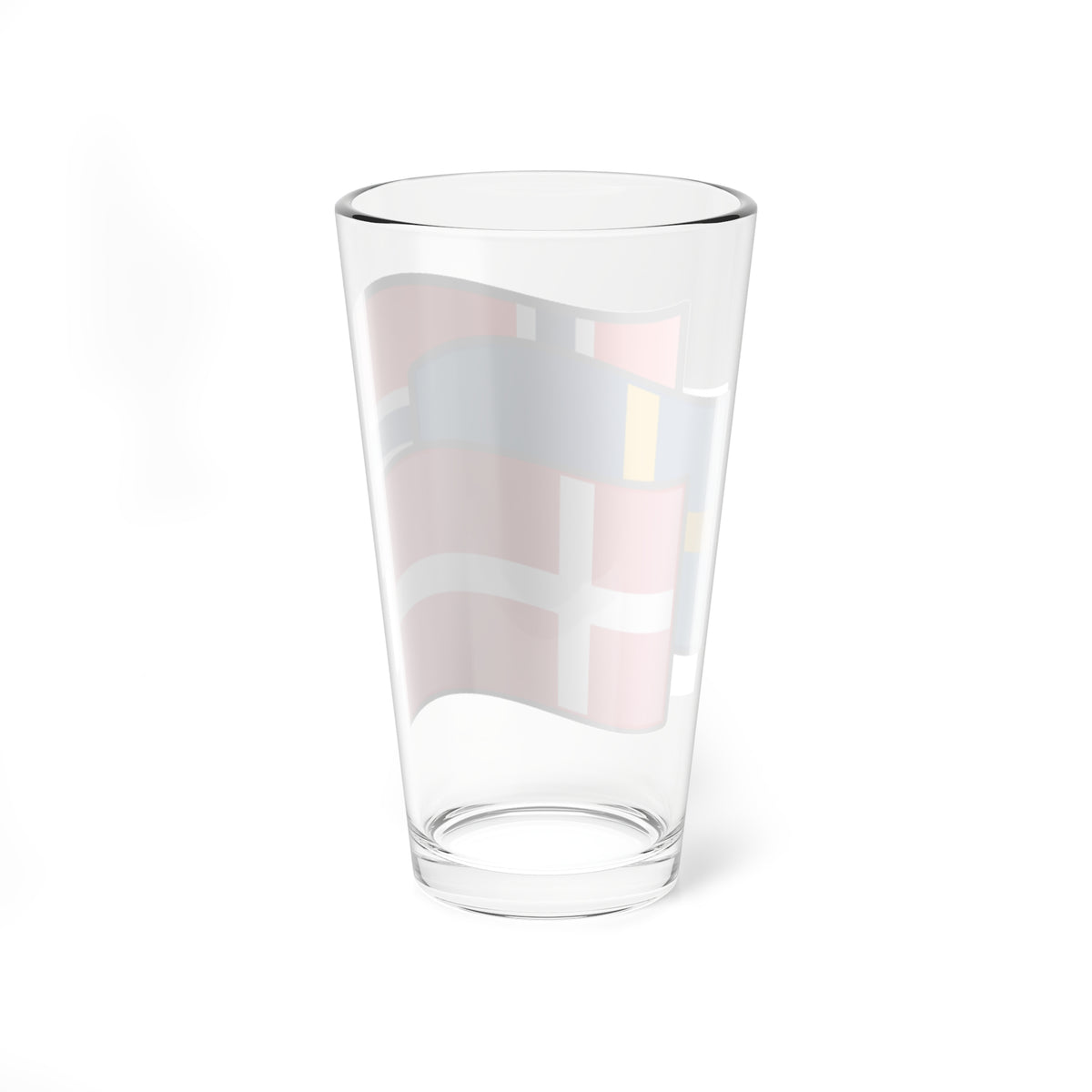 Scandinavia flags Denmark (Sweden) Pint Glass 16oz