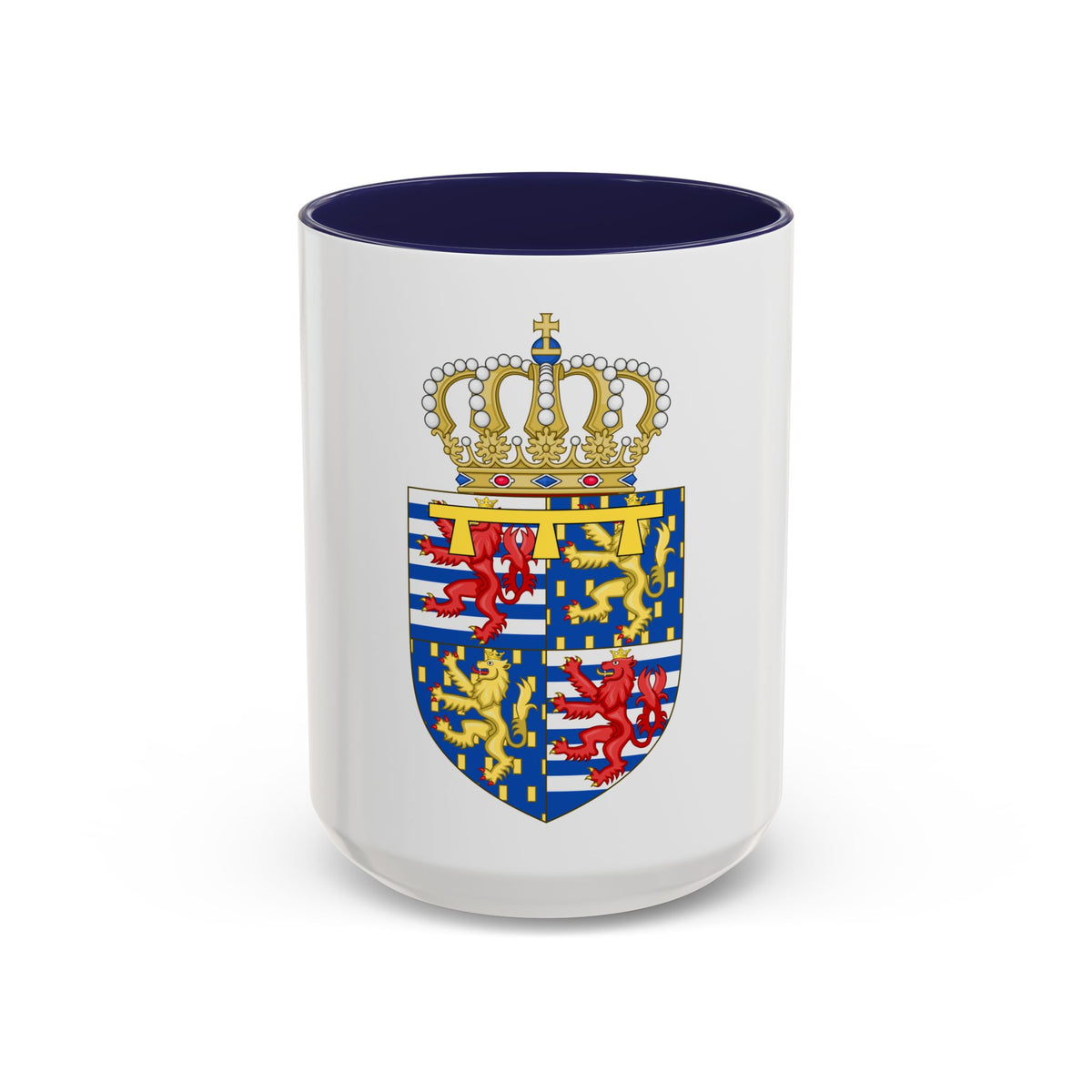 Lesser coat of arms of the Hereditary Grand Duke of Luxembourg (2000) - Accent Coffee Mug