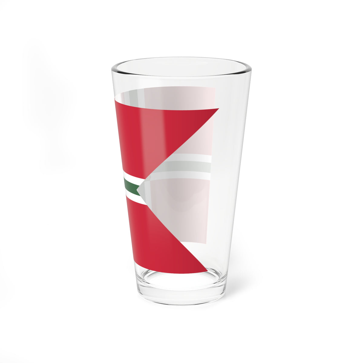 Pennant of the Commodore of Balaton-Furedi Yacht Club 1867 (Hungary) Pint Glass 16oz