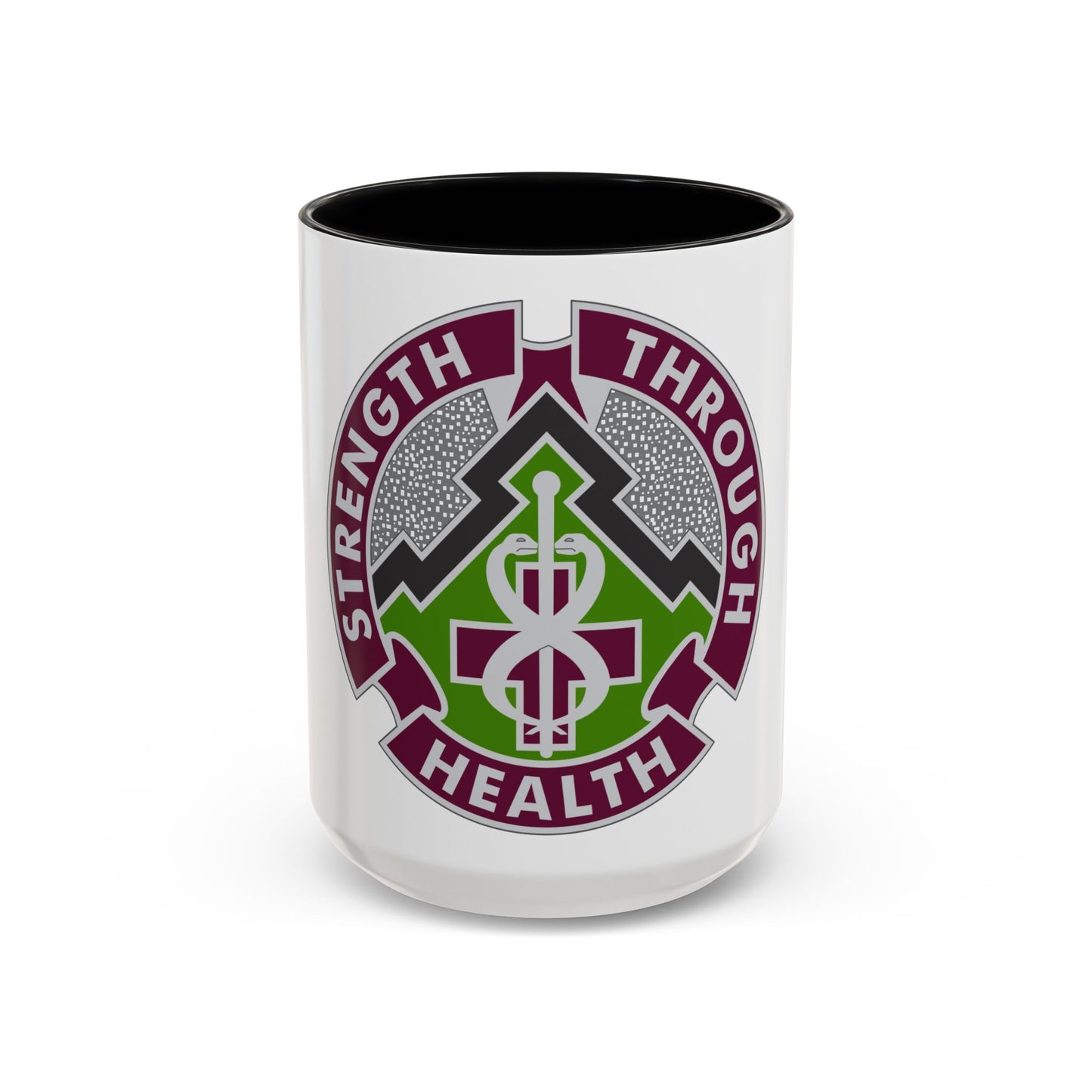 8 Medical Brigade 2 (U.S. Army) Accent Coffee Mug