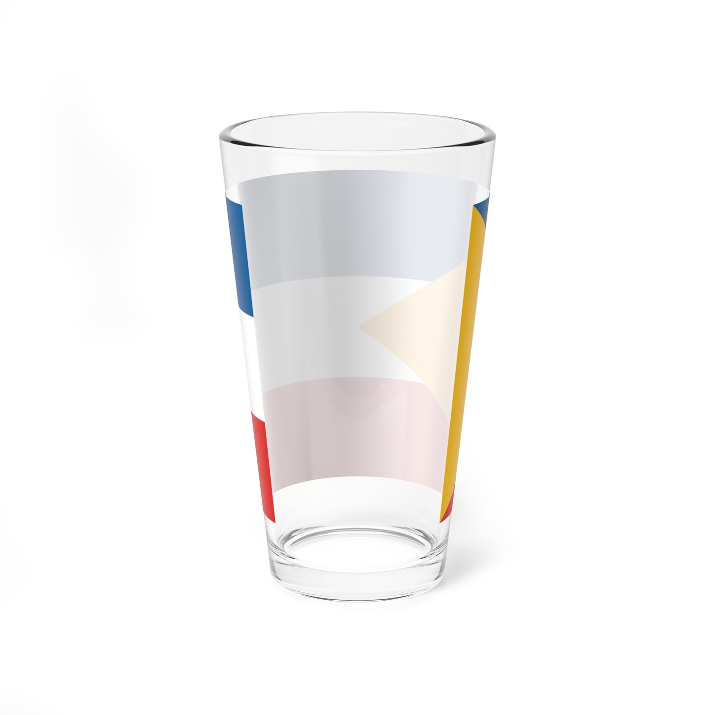 Flag of North China in Resistance (China) Pint Glass 16oz