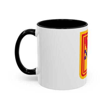 441st Antiaircraft Artillery Missile Battalion v2 (U.S. Army) Accent Coffee Mug