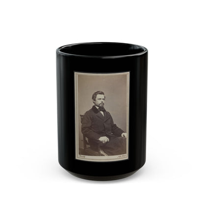 Unidentified Man(2) (U.S. Civil War) Black Coffee Mug