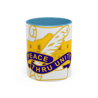 321 Civil Affairs Brigade 2 (U.S. Army) Accent Coffee Mug