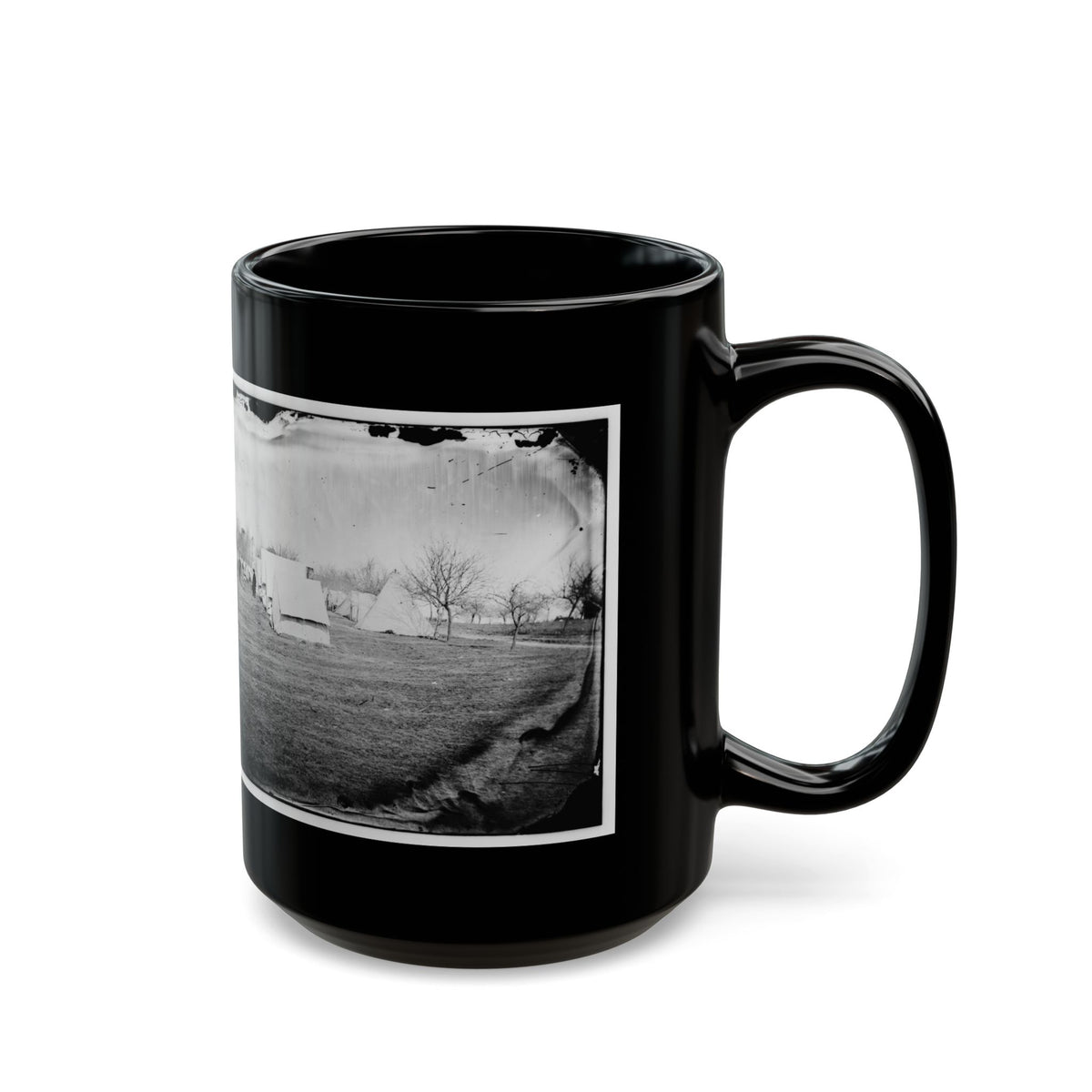 Falmouth, Va., Vicinity. Balloon Camp (U.S. Civil War) Black Coffee Mug