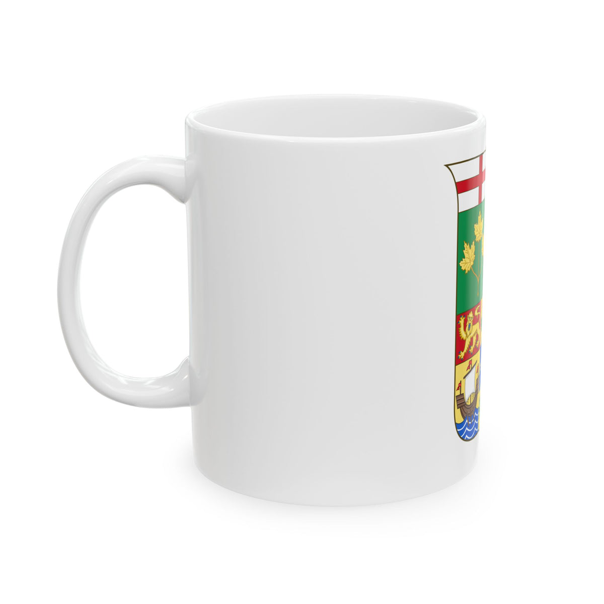 Arms of Canada 1870 - White Coffee Mug