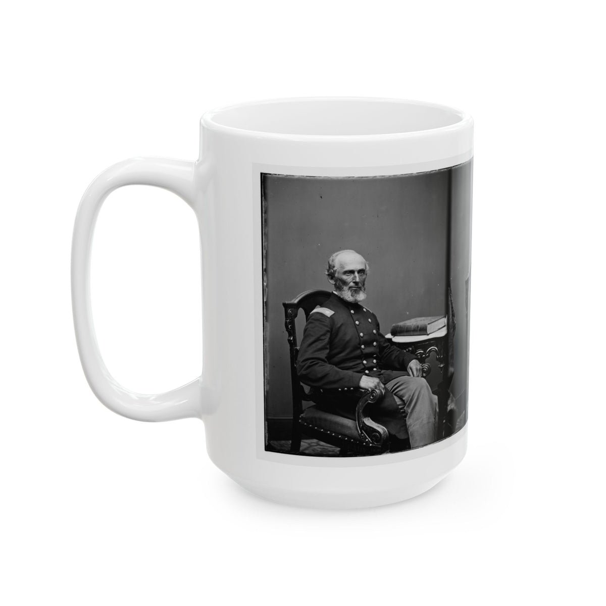 A.H. White (U.S. Civil War) White Coffee Mug