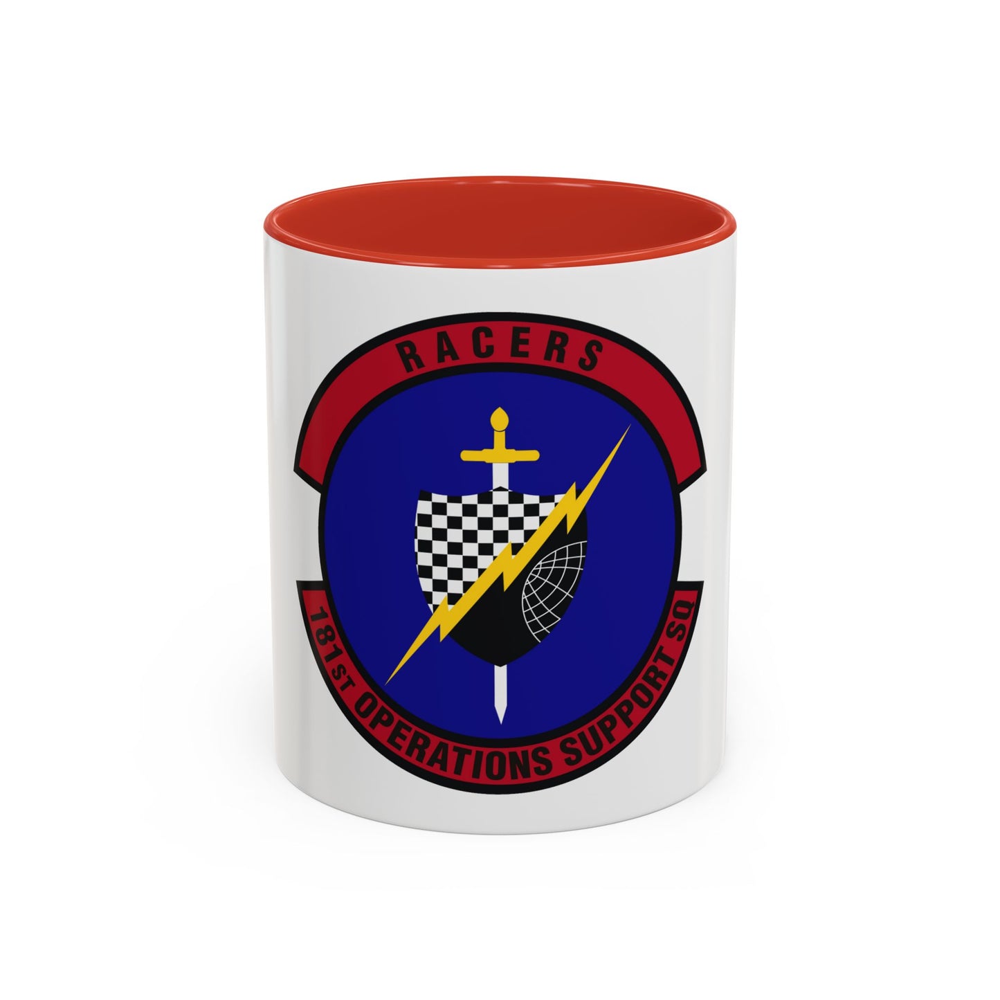 181st Operations Support Squadron (U.S. Air Force) Accent Coffee Mug