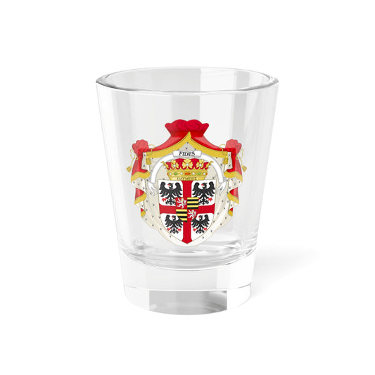 Grande stemma di Casa Gonzaga post 1530 (Italy) (Coat of Arms) Shot Glass 1.5oz