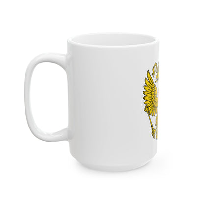 Coat of Arms of the Russian Federation 2 - White Coffee Mug