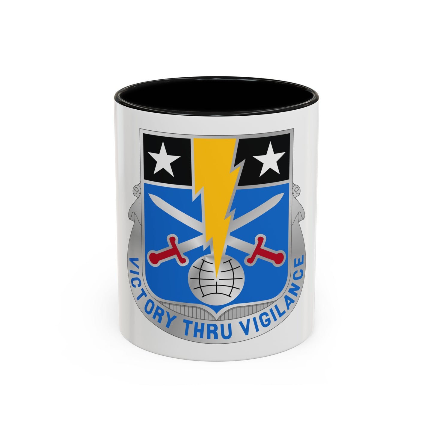 108 Military Intelligence Battalion (U.S. Army) Accent Coffee Mug