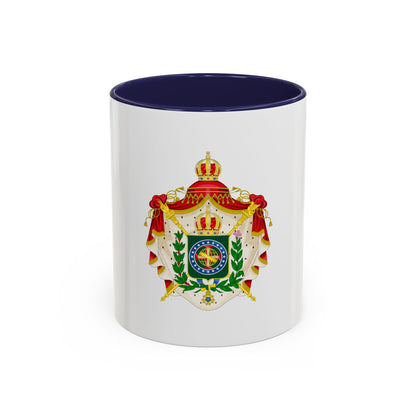 Coat of arms of the Empire of Brazil - Accent Coffee Mug