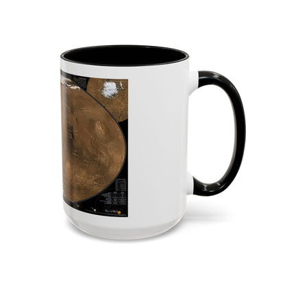Space - MARS (2001) (Map) Accent Coffee Mug