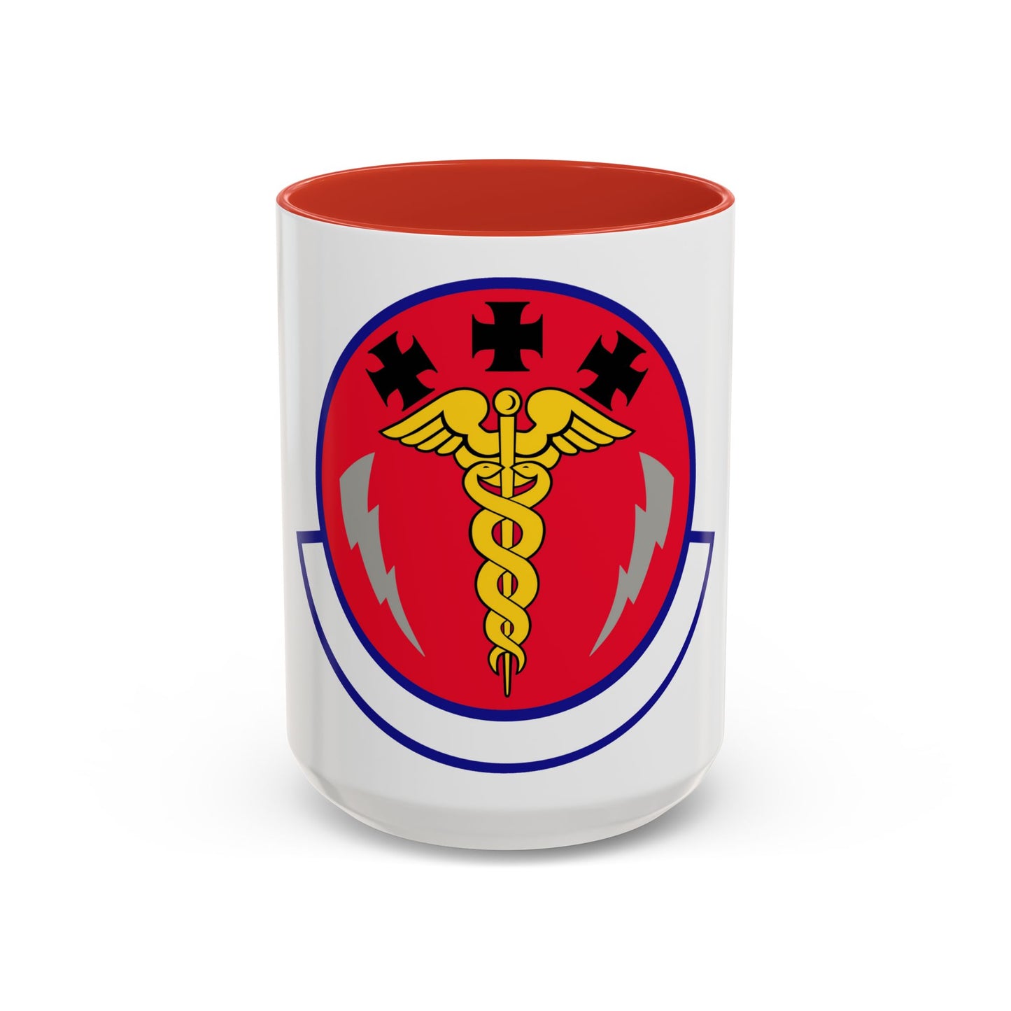 7 Operational Medical Readiness Squadron AFGSC (U.S. Air Force) Accent Coffee Mug