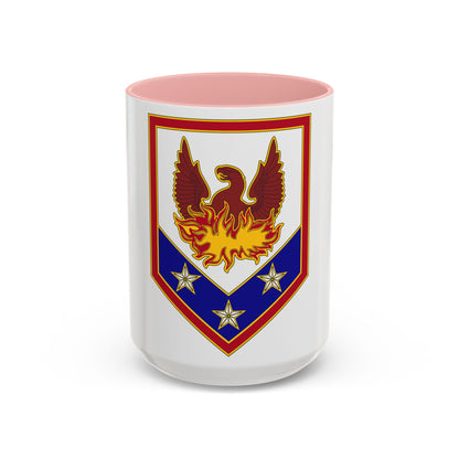 110 Maneuver Enhancement Brigade (U.S. Army) Accent Coffee Mug