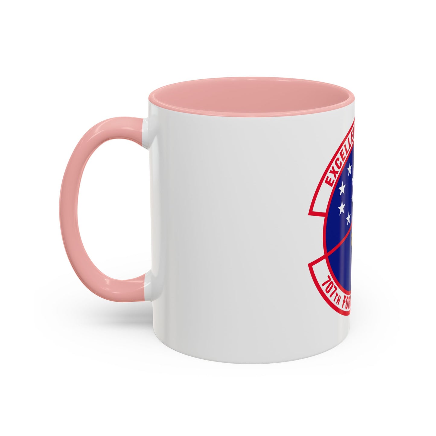 707 Force Support Squadron AFISRA (U.S. Air Force) Accent Coffee Mug